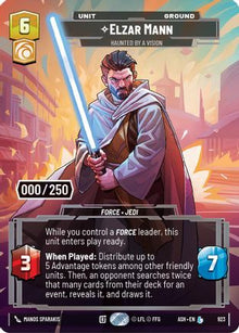 [SWU] Elzar Mann - Haunted by a Vision (Serialized) (923) - Ashes of the Empire Foil
