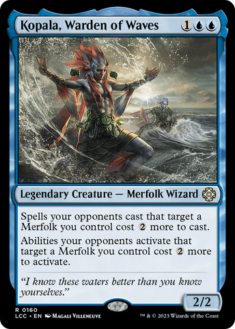 {R} Kopala, Warden of Waves [The Lost Caverns of Ixalan Commander][LCC 160]