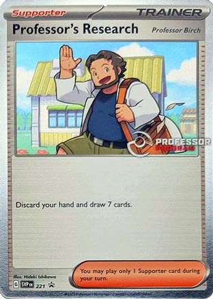 [PKM] Professor's Research [Professor Birch] (221) Holofoil [Professor Program Promos]