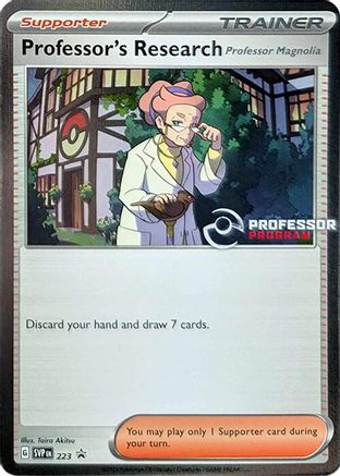 [PKM] Professor's Research [Professor Magnolia] (223) Holofoil [Professor Program Promos]