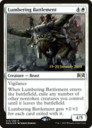 {R} Lumbering Battlement [Ravnica Allegiance Prerelease Promos][PR RNA 015]