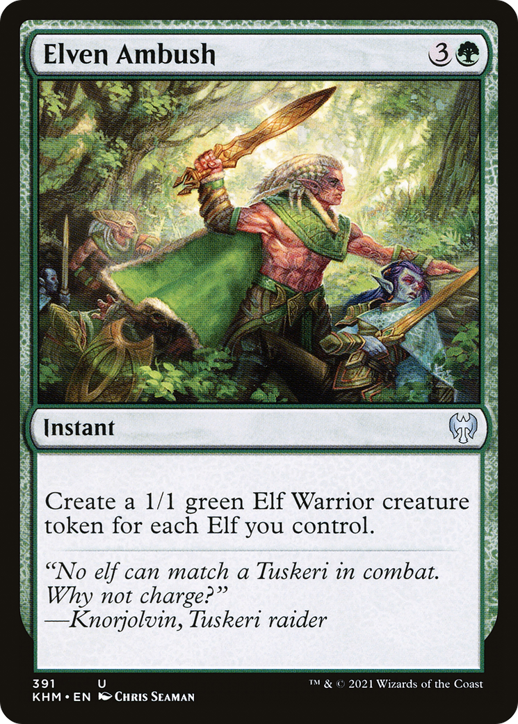 {C} Elven Ambush [Kaldheim][KHM 391]