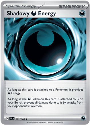 [PKM] Shadowy Darkness Energy - 83/null [ME05: Pitch Black] Reverse Holofoil