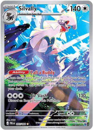 [PKM] Silvally - 095/084 [ME05: Pitch Black] Holofoil