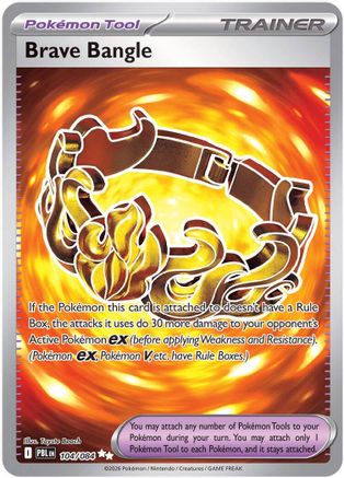 [PKM] Brave Bangle - 104/null [ME05: Pitch Black] Holofoil