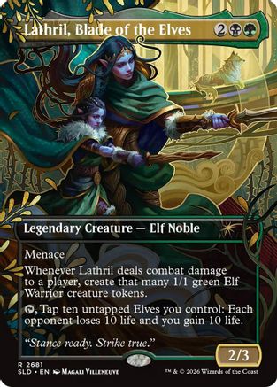 {R} Lathril, Blade of the Elves [Secret Lair Drop Series] [SLD 2681]