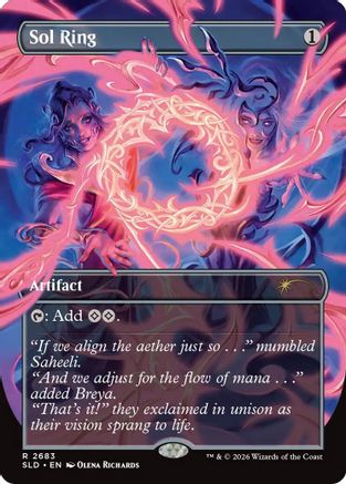 {R} Sol Ring (2683) (Foil) [Secret Lair Drop Series] [SLD 2683]