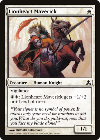 {C} Lionheart Maverick [Guildpact][GPT 011]