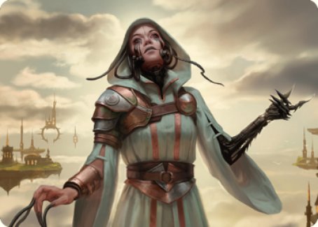{A} Phyrexian Missionary Art Card [Dominaria United Art Series][ADMU 011]
