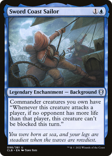 {C} Sword Coast Sailor [Commander Legends: Battle for Baldur's Gate][CLB 098]