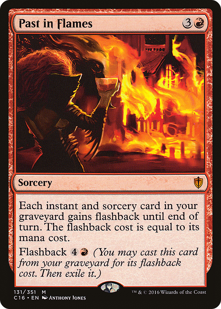 {R} Past in Flames [Commander 2016][C16 131]
