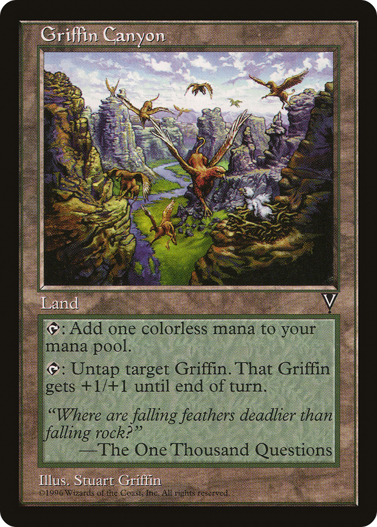 {R} Griffin Canyon [Visions][VIS 163]