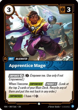 [RFB] Apprentice Mage (Foil) (047/166) - Vendetta