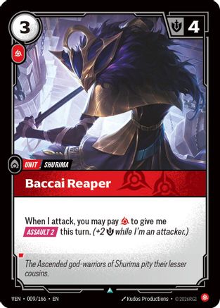 [RFB] Baccai Reaper (Foil) (009/166) - Vendetta