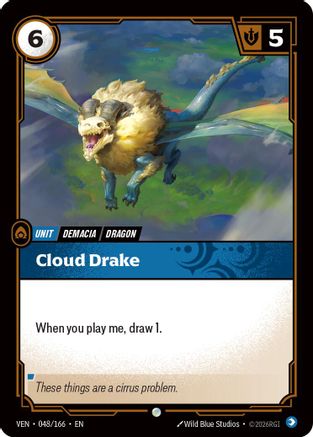[RFB] Cloud Drake (Foil) (048/166) - Vendetta