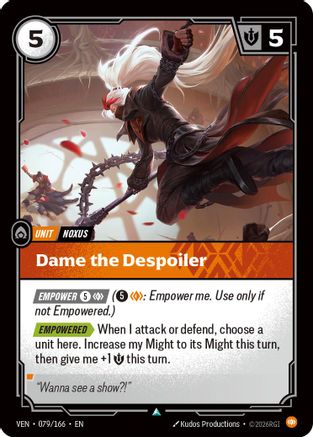 [RFB] Dame the Despoiler (Foil) (079/166) - Vendetta