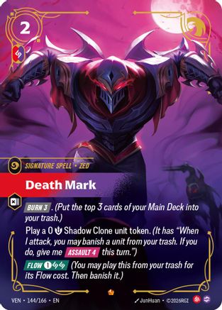 [RFB] Death Mark (Foil) (144/166) - Vendetta