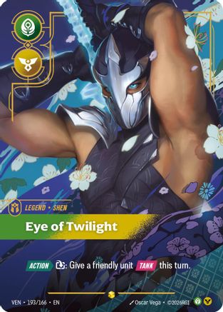 [RFB] Shen - Eye of Twilight (Overnumbered) (Foil) (193/166) - Vendetta