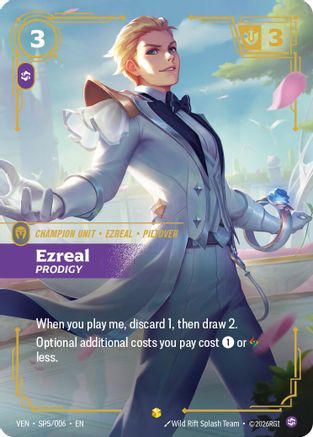 [RFB] Ezreal, Prodigy (Foil) (SP5/006) - Vendetta