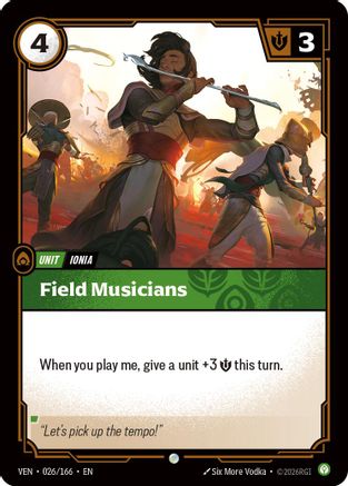 [RFB] Field Musicians (Foil) (026/166) - Vendetta