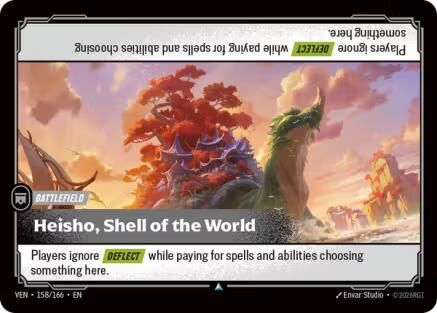 [RFB] Heisho, Shell of the World (Foil) (158/166) - Vendetta