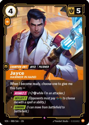 [RFB] Jayce, Hammer in Hand (Foil) (088/166) - Vendetta