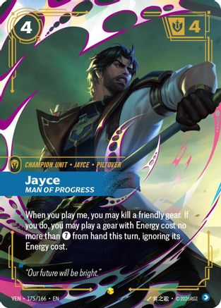 [RFB] Jayce, Man of Progress (Foil) (175/166) - Vendetta