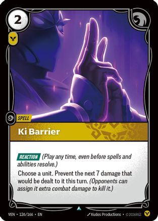 [RFB] Ki Barrier (Foil) (126/166) - Vendetta
