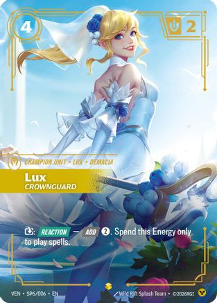 [RFB] Lux, Crownguard (Foil) (SP6/006) - Vendetta