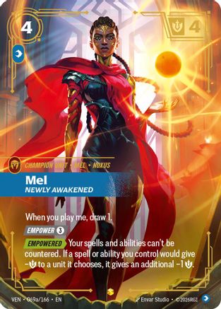 [RFB] Mel, Newly Awakened (Alternate Art) (Foil) (069a/166) - Vendetta