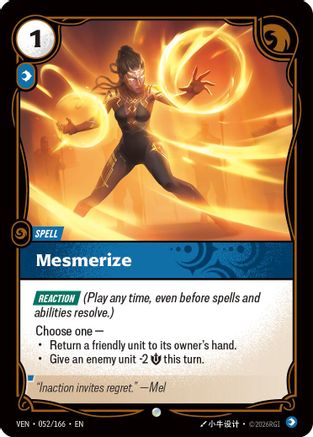 [RFB] Mesmerize (Foil) (052/166) - Vendetta