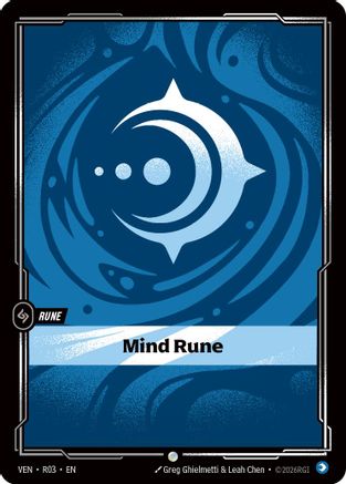 [RFB] Mind Rune (Foil) (R03) - Vendetta