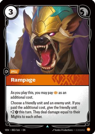 [RFB] Rampage (Foil) (083/166) - Vendetta