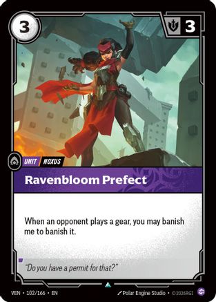 [RFB] Ravenbloom Prefect (Foil) (102/166) - Vendetta