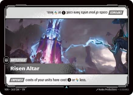 [RFB] Risen Altar (Foil) (163/166) - Vendetta