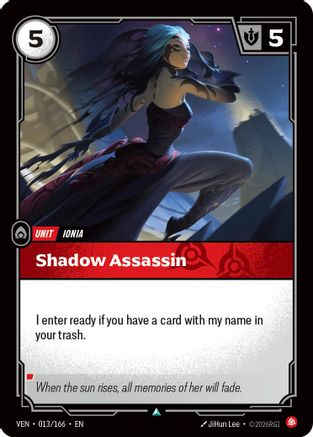 [RFB] Shadow Assassin (Foil) (013/166) - Vendetta