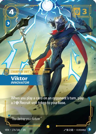 [RFB] Viktor, Innovator (Foil) (176/166) - Vendetta