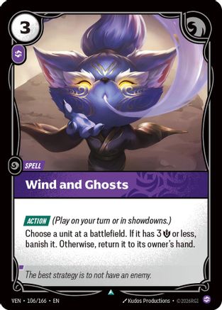 [RFB] Wind and Ghosts (Foil) (106/166) - Vendetta