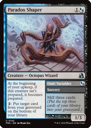 {C} Paradox Shaper (Foil) [Reality Fracture] [FRA 143]