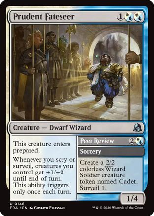 {C} Prudent Fateseer (Foil) [Reality Fracture] [FRA 146]