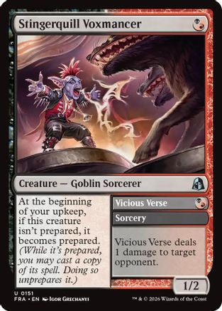 {C} Stingerquill Voxmancer [Reality Fracture] [FRA 151]