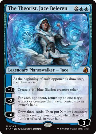 {R} The Theorist, Jace Beleren [Reality Fracture] [FRA 043]