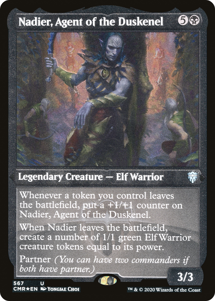 {C} Nadier, Agent of the Duskenel (Etched) [Commander Legends][CMR 567]