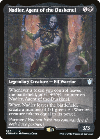 {C} Nadier, Agent of the Duskenel (Etched) [Commander Legends][CMR 567]