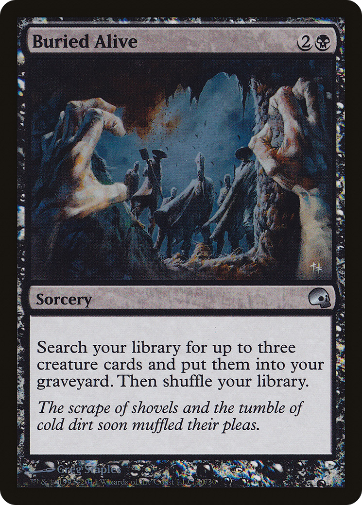 {C} Buried Alive [Premium Deck Series: Graveborn][PD3 020]