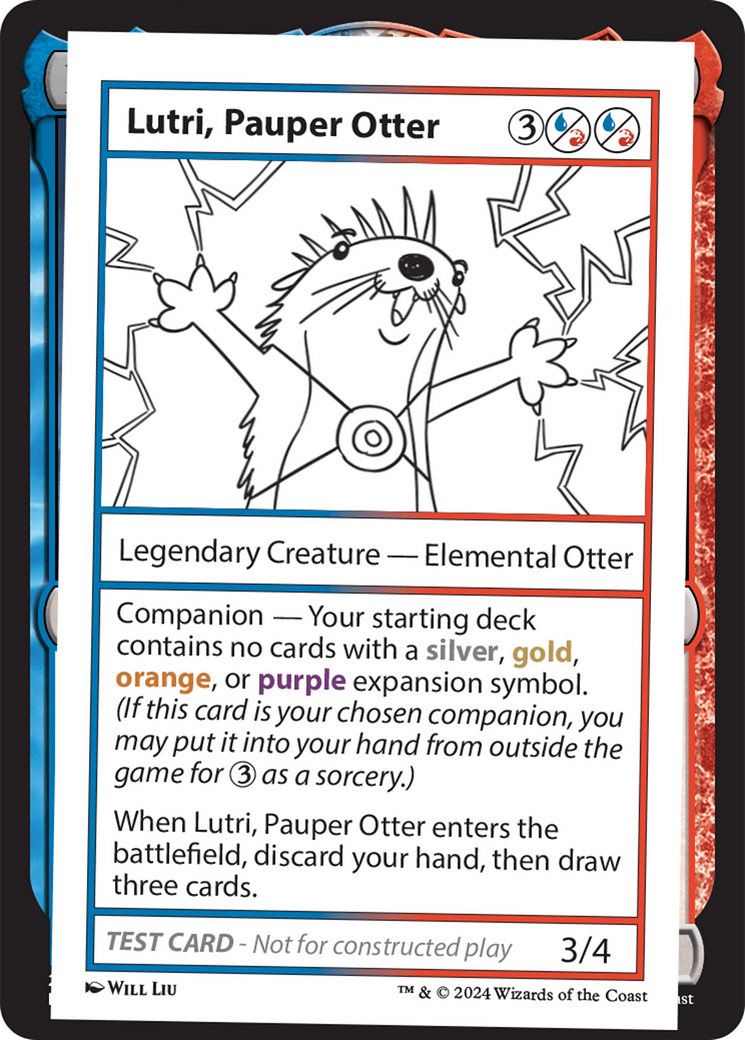 {C} Lutri, Pauper Otter [Mystery Booster 2 Playtest Cards][MB2 PLAYTEST]