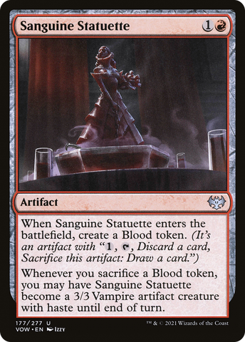 {C} Sanguine Statuette [Innistrad: Crimson Vow][VOW 177]