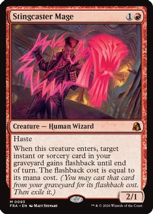 {R} Stingcaster Mage [Reality Fracture] [FRA 093]