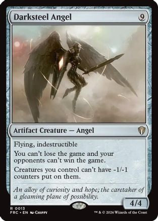 {R} Darksteel Angel [Commander Reality Fracture] [ 013]