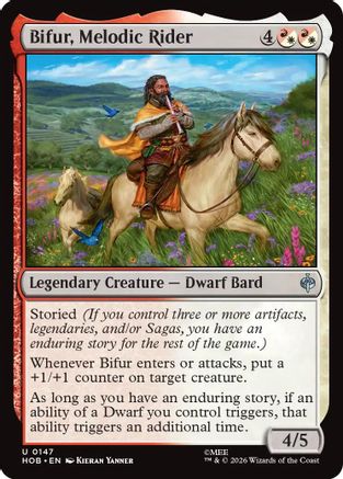 {@@MSC C} Bifur, Melodic Rider (Foil) [The Hobbit] [HOB 147]